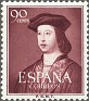 Spain 1952 Characters 90 CTS Red & Purple Edifil 1108